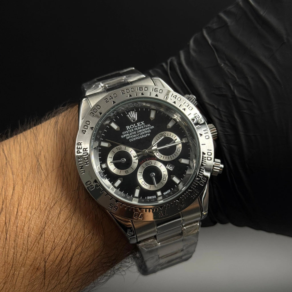 Rolex Daytona Plateado
