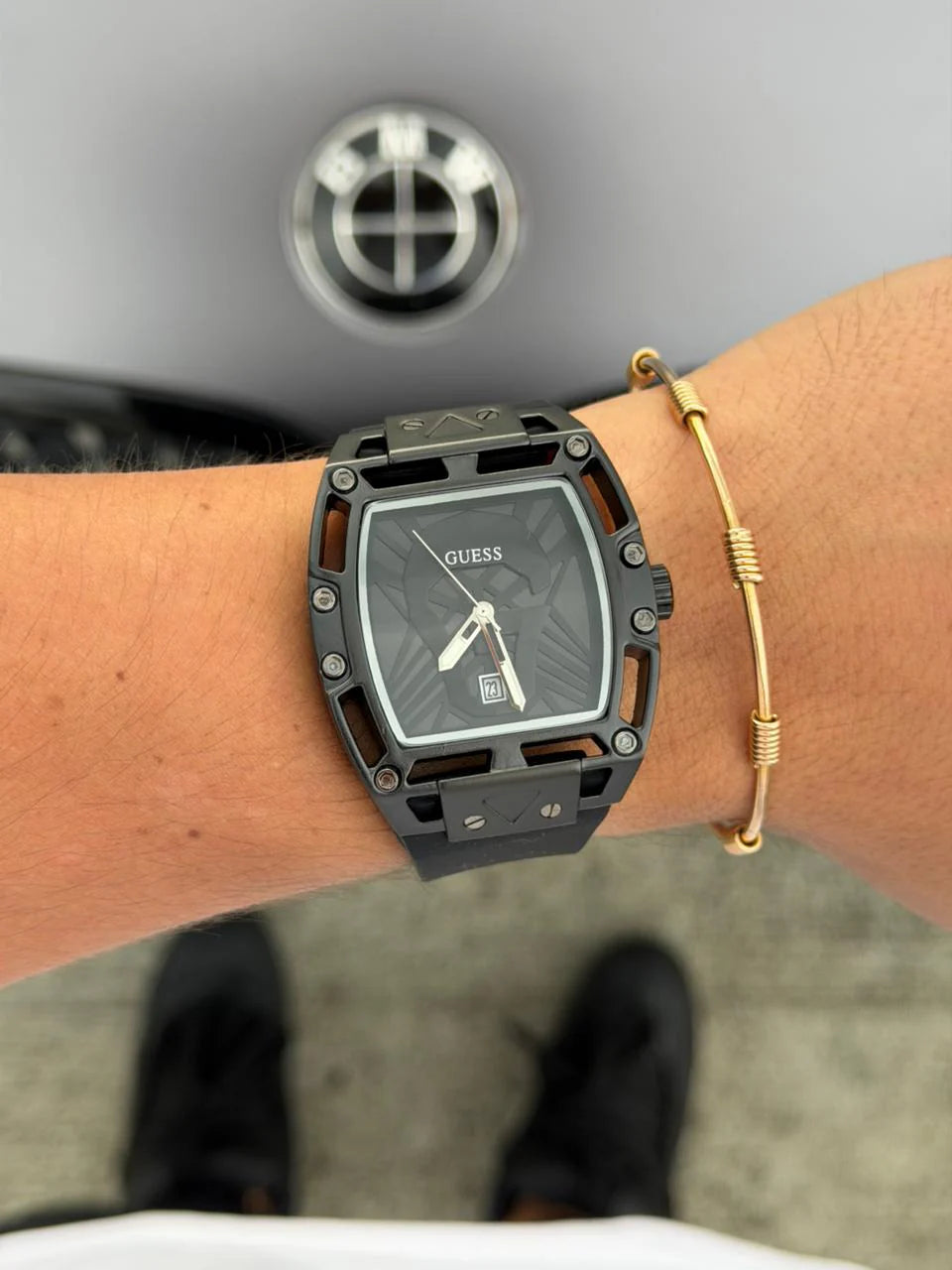 Gss Mnasory Goma Negra Tablero Negro