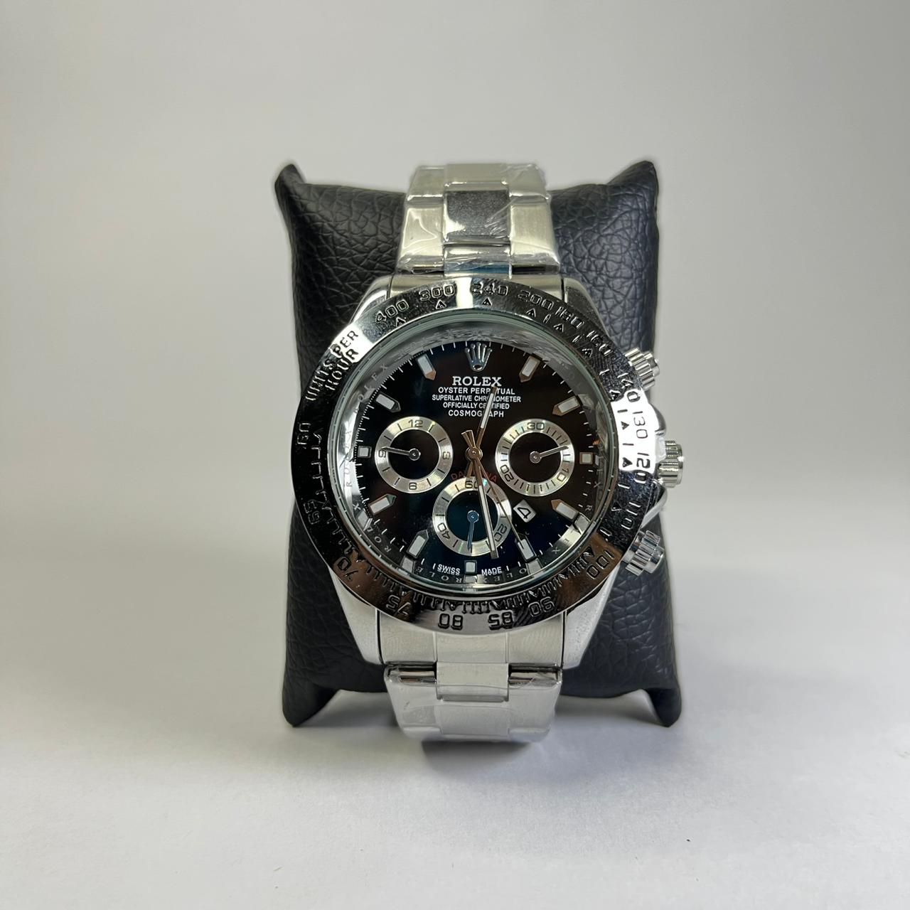 Rolex Daytona Plateado