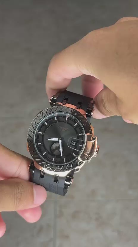 Tissot Goma Negra