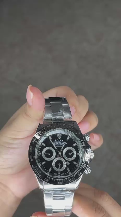 Rolex Daytona Plateado
