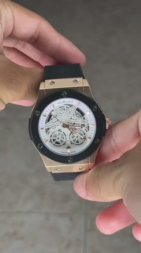 Hublot Big Bang Cuero Negro