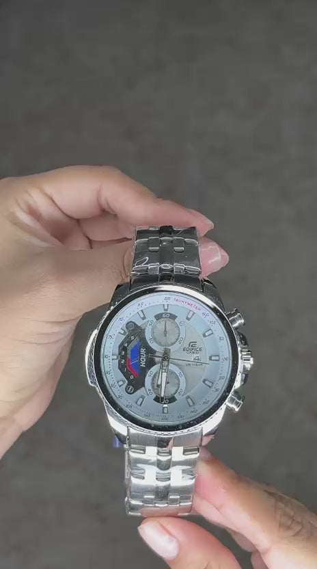 Casio Edifice Plateado